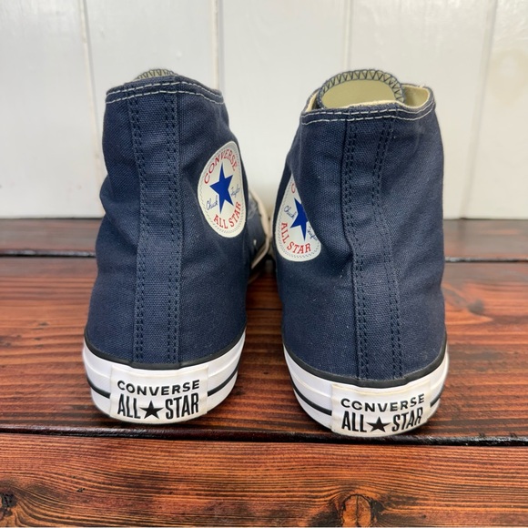 Converse Chuck Taylor All Star High Top Navy – Men’s 12 / Women’s 14 - Picture 7 of 9